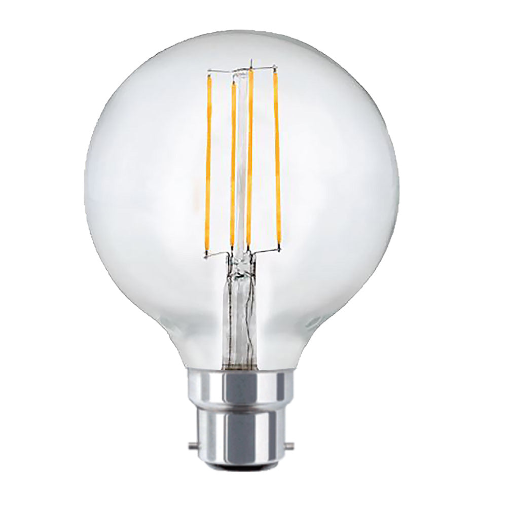 Vencha - 8W LED G125 Filament Globe - B22/E27-Vencha-Ozlighting.com.au