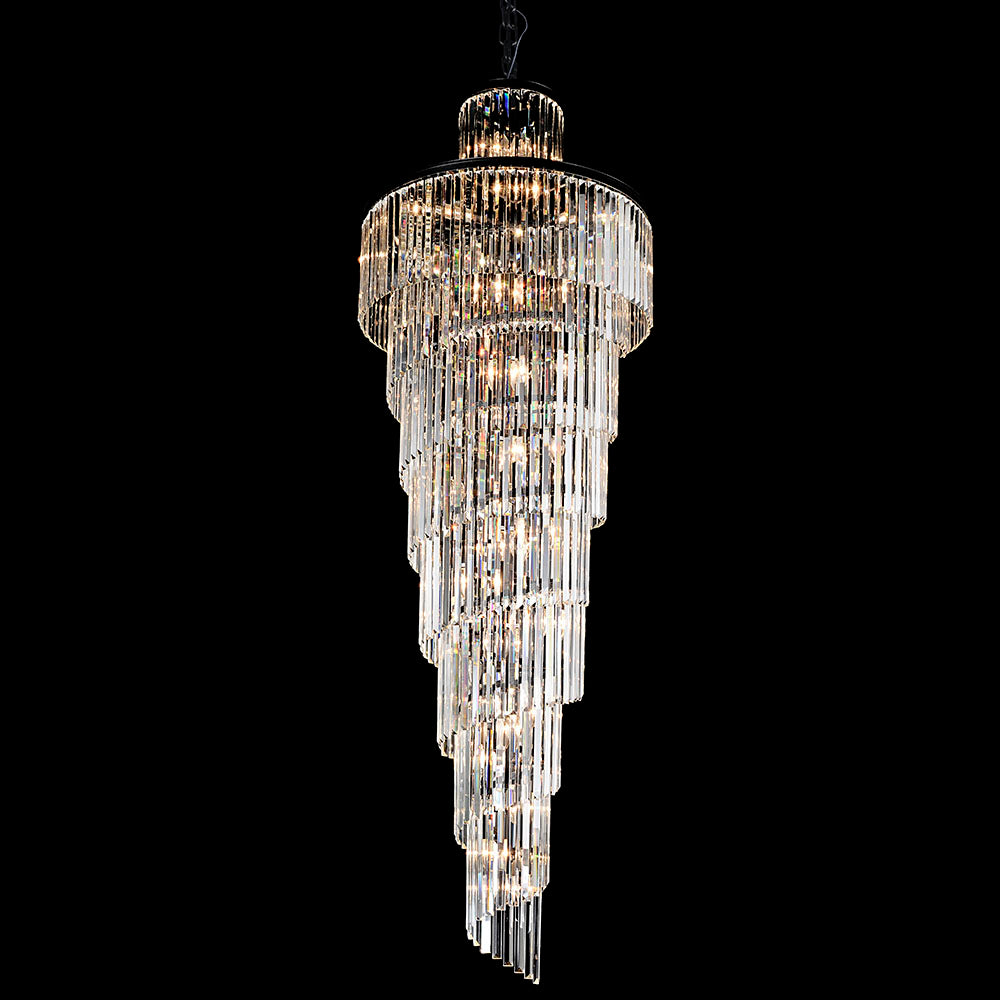 Vencha CHANEL - Large Spiral Chandelier Ceiling Light-Vencha-Ozlighting.com.au