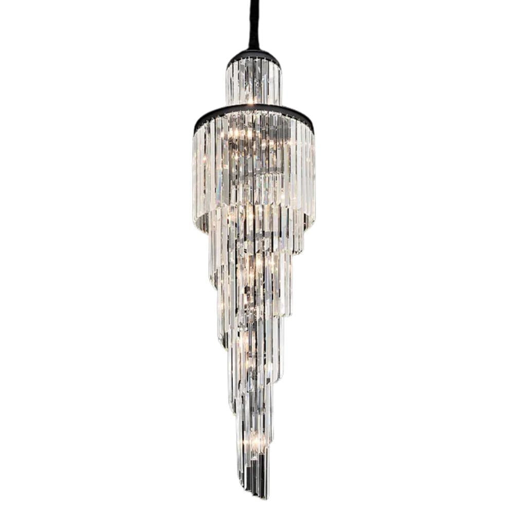 Vencha CHANEL - Small Spiral Chandelier Ceiling Light-Vencha-Ozlighting.com.au