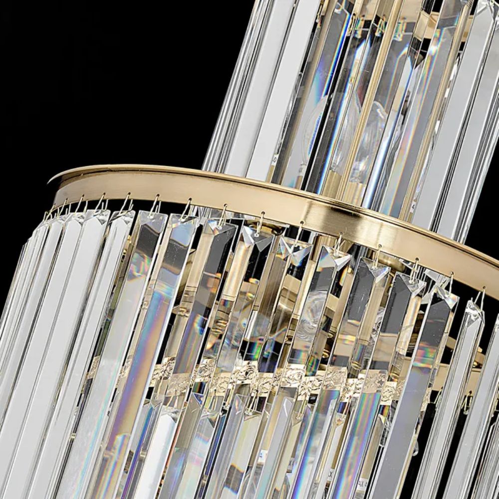 Vencha CHANEL - Small Spiral Chandelier Ceiling Light-Vencha-Ozlighting.com.au