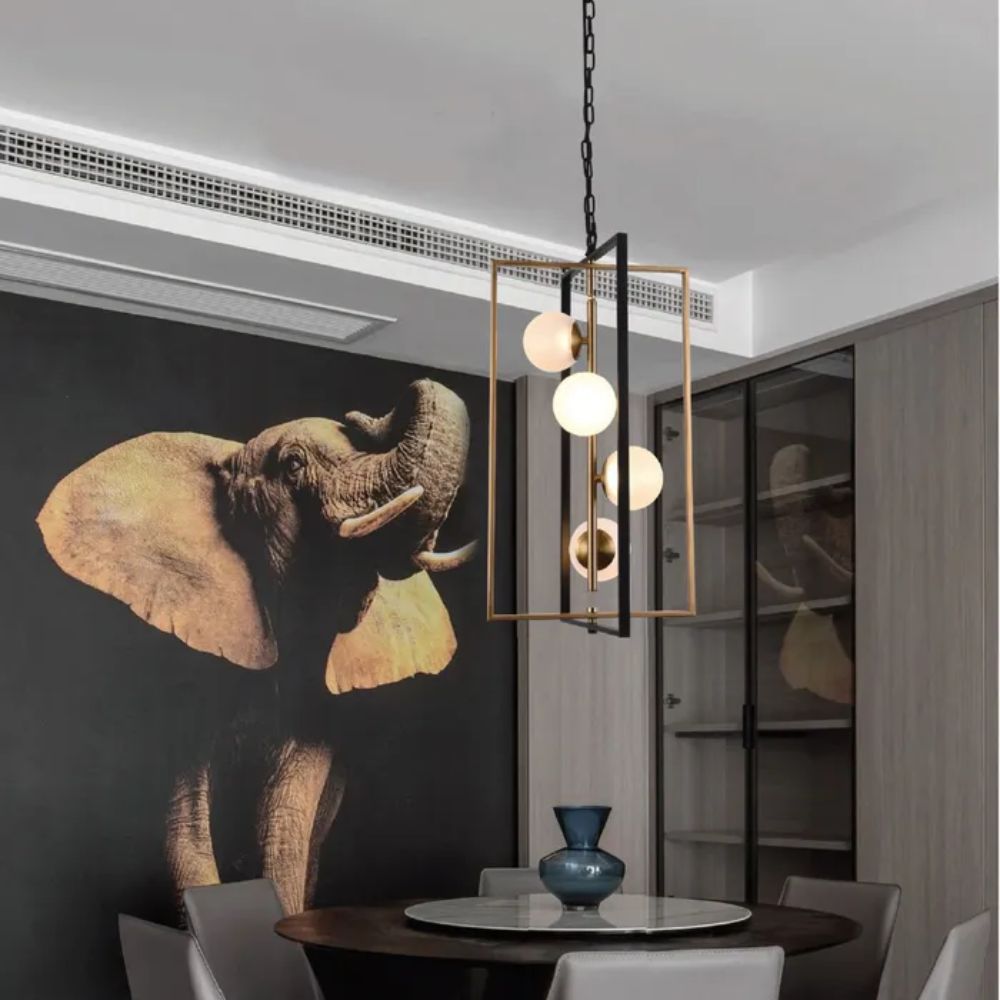 Vencha FRANCO - 4 Light Drop Pendant-Vencha-Ozlighting.com.au