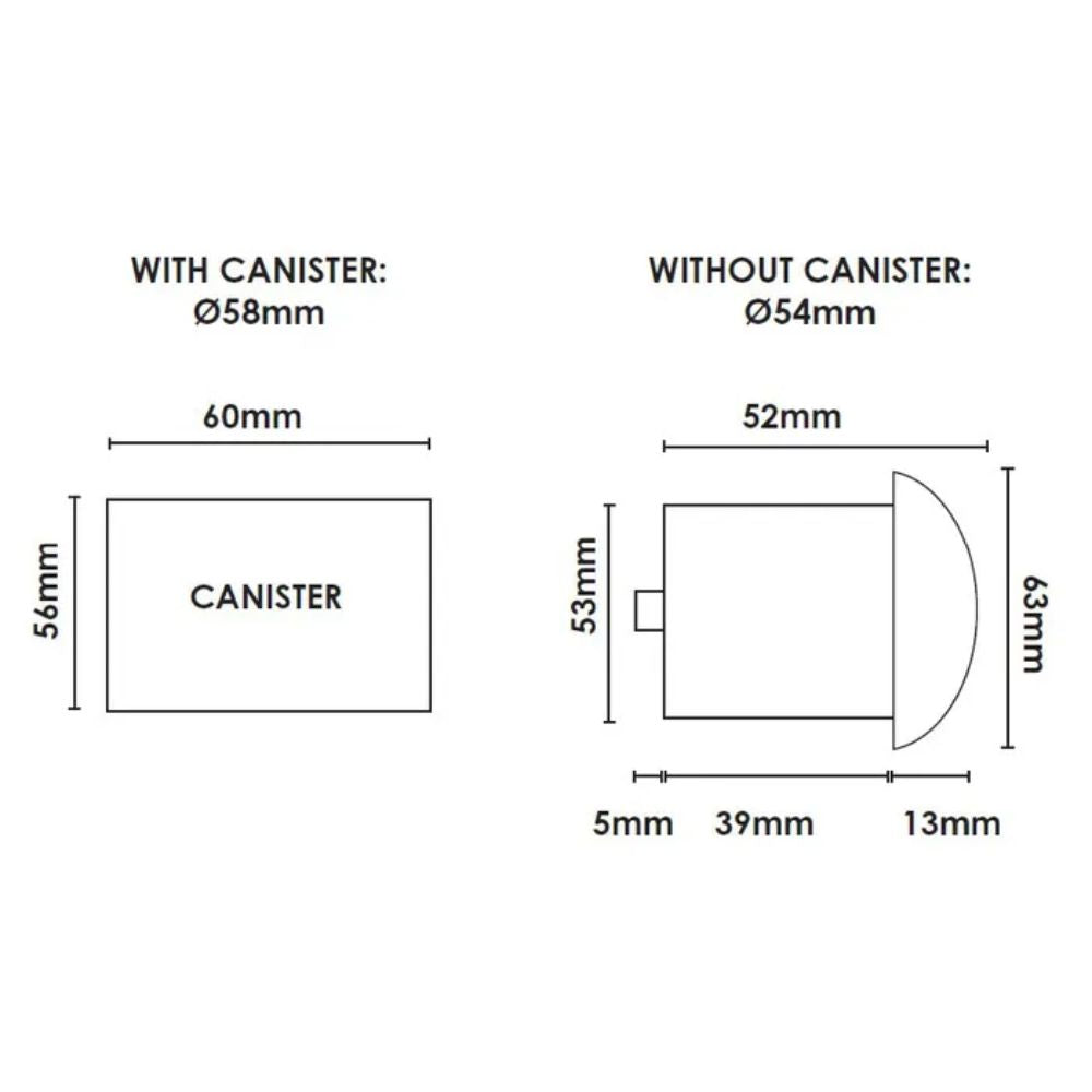 Vencha KROLL 1 - 3W 240V LED Recessed Wall Light-Vencha-Ozlighting.com.au