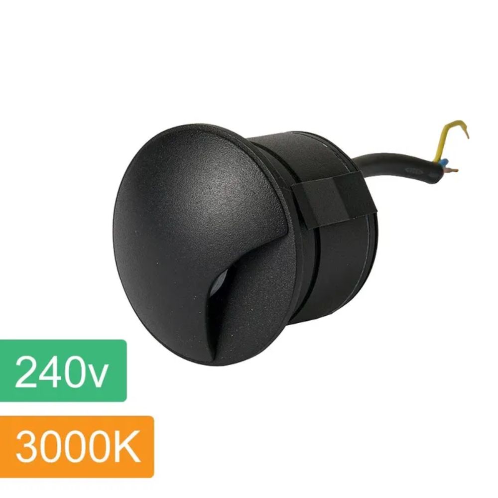 Vencha KROLL 1 - 3W 240V LED Recessed Wall Light-Vencha-Ozlighting.com.au