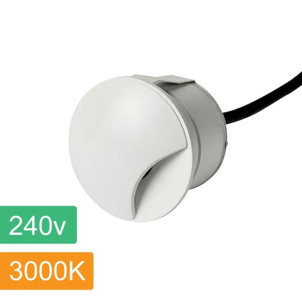 Vencha KROLL 2 - 3W 240V LED Recessed Wall Light-Vencha-Ozlighting.com.au