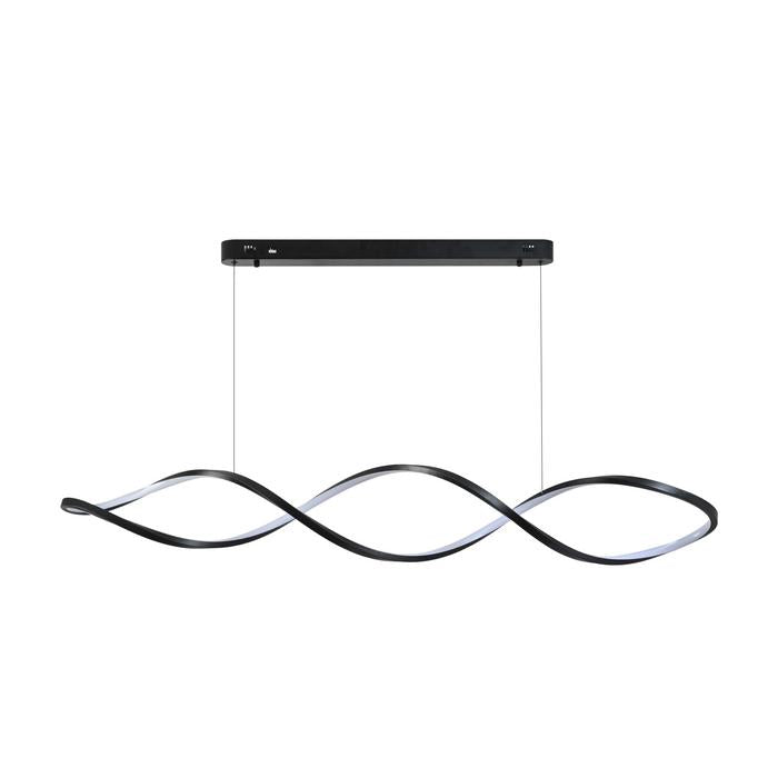 Vencha Kingston LED Pendant - Tri-Colour, Black-Vencha-Ozlighting.com.au