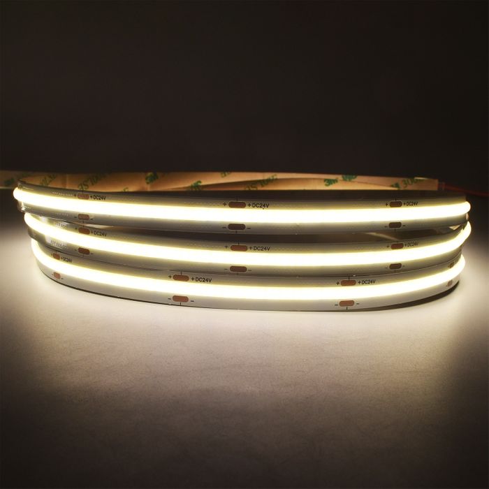 Vencha LED Strip Light - 10W COB Long Run, 24V, IP20, 1m, 4000K - DRIVER REQUIRED-Vencha-Ozlighting.com.au
