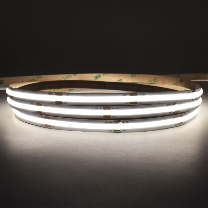Vencha LED Strip Light - 8W White CSP, 24V, IP20, 1m, 4000K - DRIVER REQUIRED-Vencha-Ozlighting.com.au