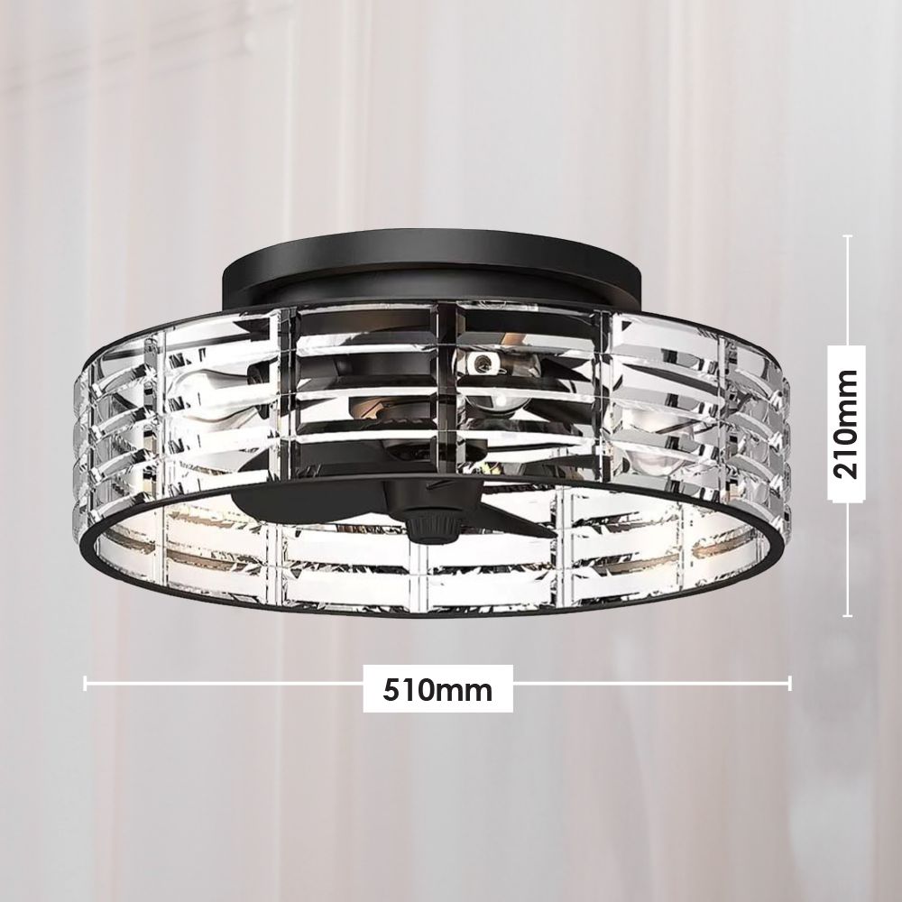Vencha ODYSSEY - 22" 560mm DC Ceiling Light Fan-Vencha-Ozlighting.com.au