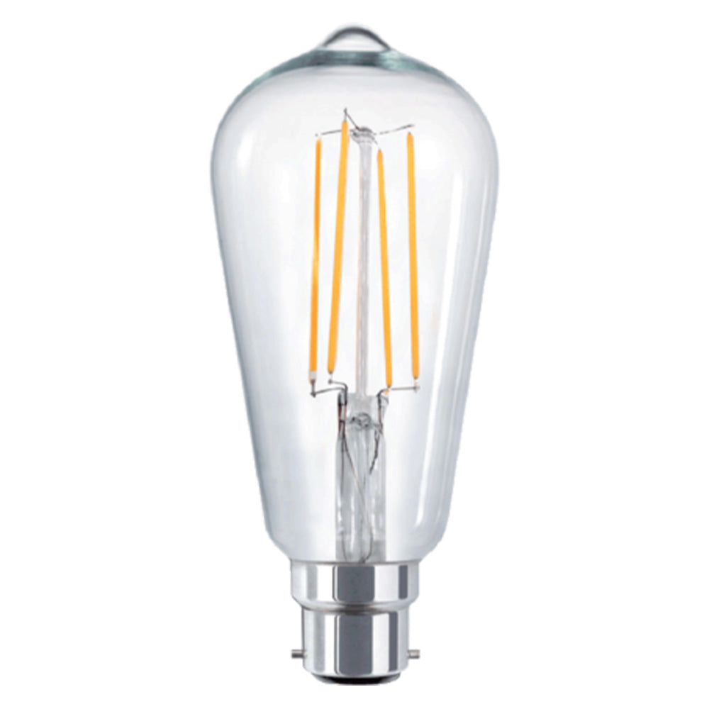 Vencha PEAR - ST64 8W LED Filament Globe - B22/E27-Vencha-Ozlighting.com.au