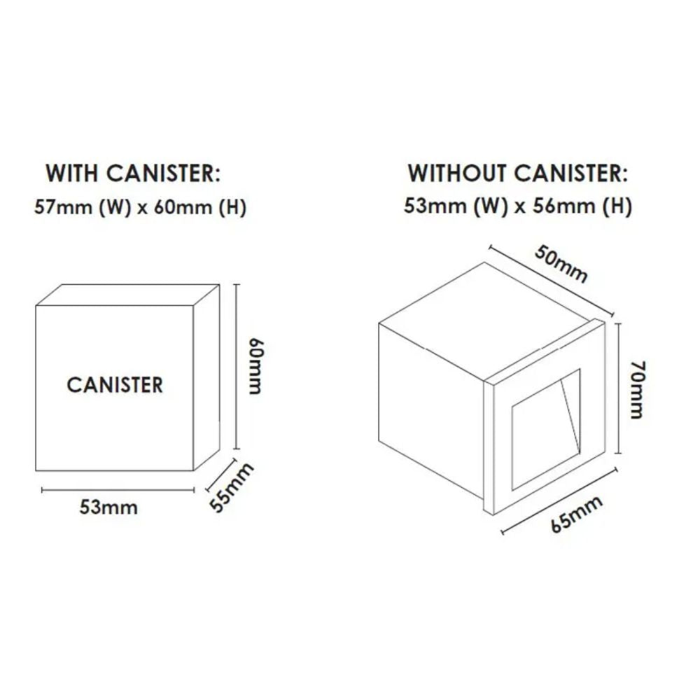 Vencha STAN - 3W 240V Step Light-Vencha-Ozlighting.com.au