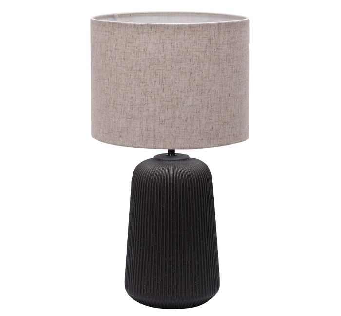 Vencha Serena Table Lamp - Black-Vencha-Ozlighting.com.au