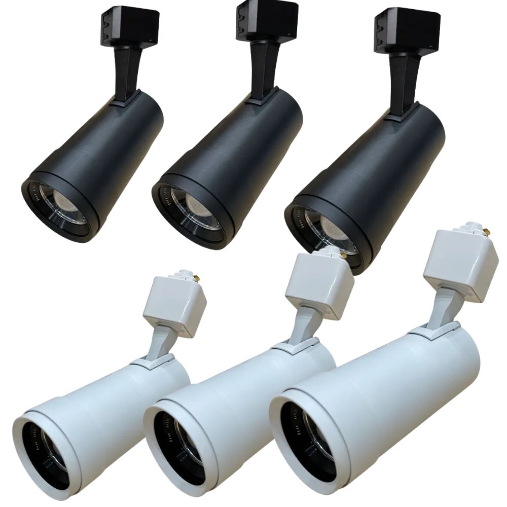 Vencha ZOOM - 10/15/20W LED Track Head-Vencha-Ozlighting.com.au