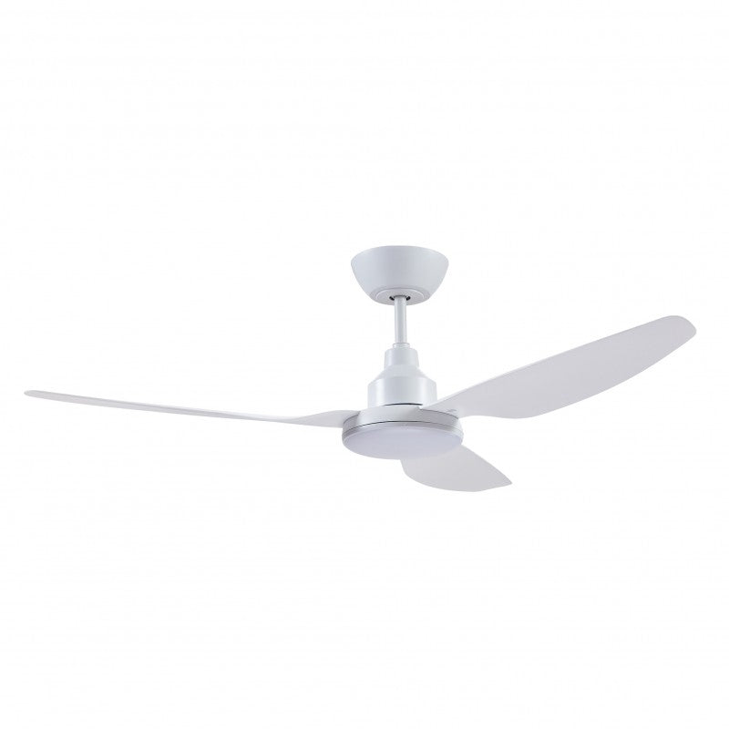 Ventair GLACIER - 3 Blade 48" 1200mm DC Ceiling Fan with Switchable CCT LED Light-Ventair-Ozlighting.com.au