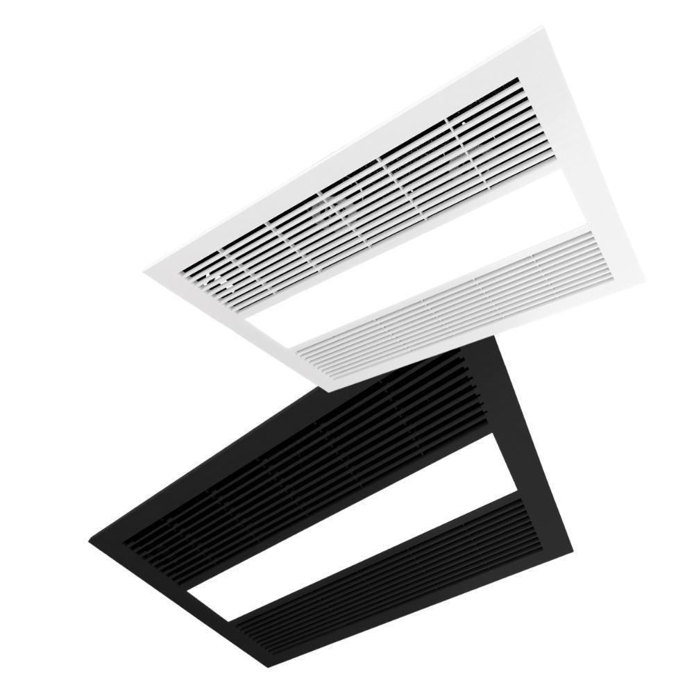 Ventair SAHARA-4 Heater - 4-In-1 High Performance Bathroom Fan, LED Light & Exhaust Fan Unit-Ventair-Ozlighting.com.au