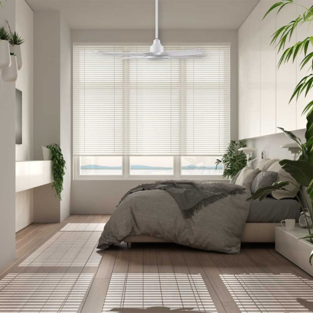 Ventair SKYFAN 4 - 4 Blade 48" 1200mm DC Ceiling Fan with CCT LED Light-Ventair-Ozlighting.com.au