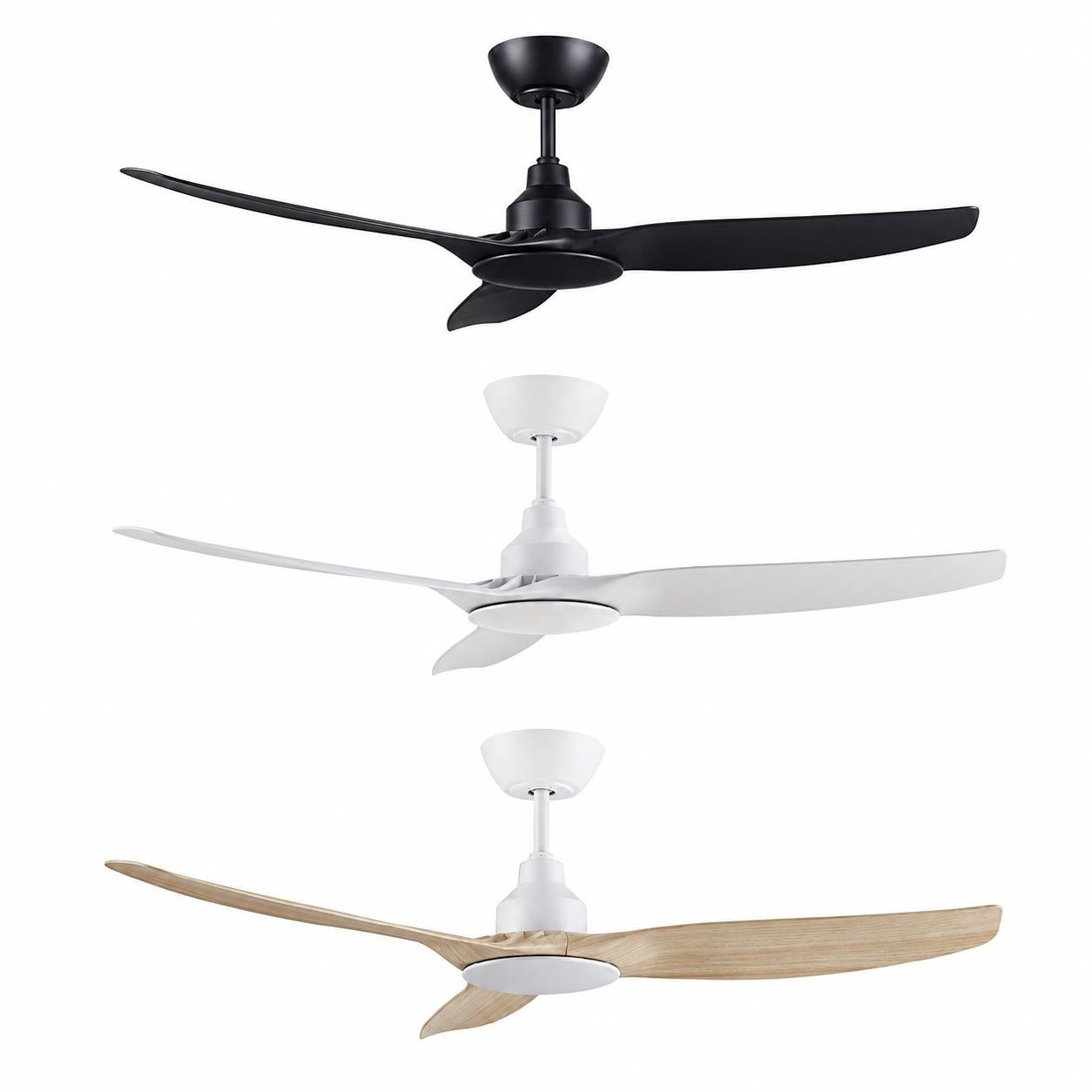 Ventair SKYFAN-52 - 1300mm 52" DC Ceiling Fan - Smart Control Adaptable - Remote Included-Ventair-Ozlighting.com.au