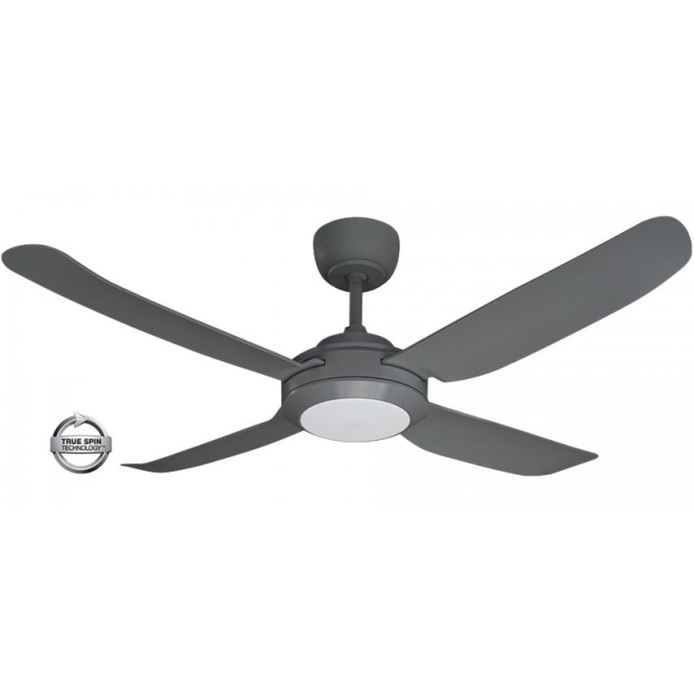 Ventair SPINIKA II - 4 Blade 52" 1300mm DC Ceiling Fan with Switchable CCT LED Light-Ventair-Ozlighting.com.au