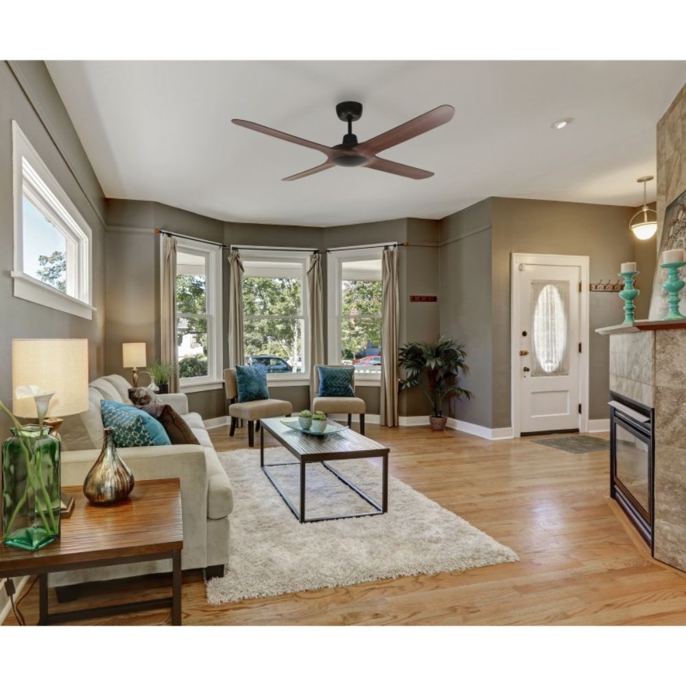 Ventair SPYDA DC Ceiling Fan - 4 Blade 50" 1250mm-Ventair-Ozlighting.com.au