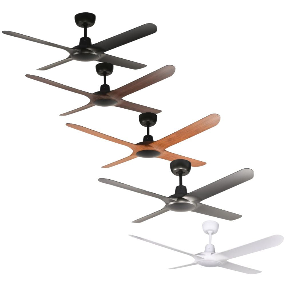 Ventair SPYDA DC Ceiling Fan - 4 Blade 50" 1250mm-Ventair-Ozlighting.com.au