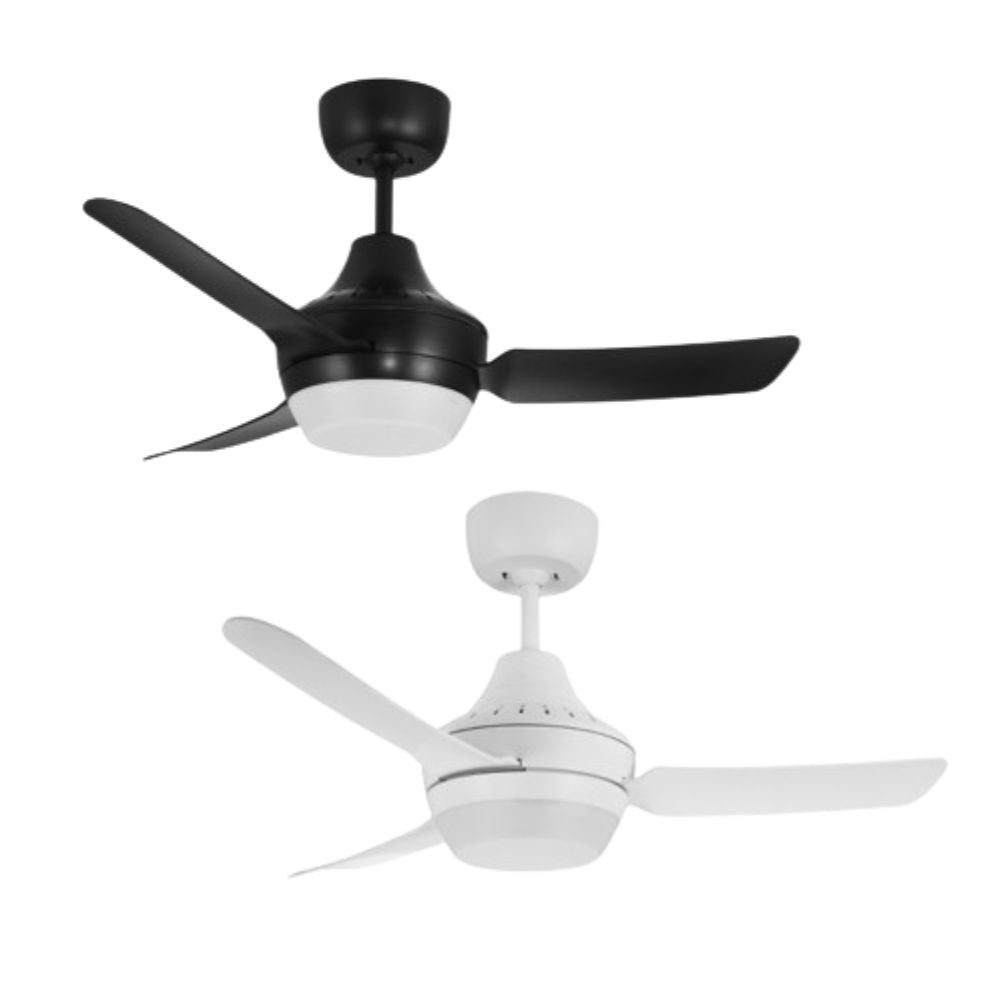 Ventair STANZA DC Ceiling Fan - 3 Blade 36" 900mm, B22 LED Light-Ventair-Ozlighting.com.au