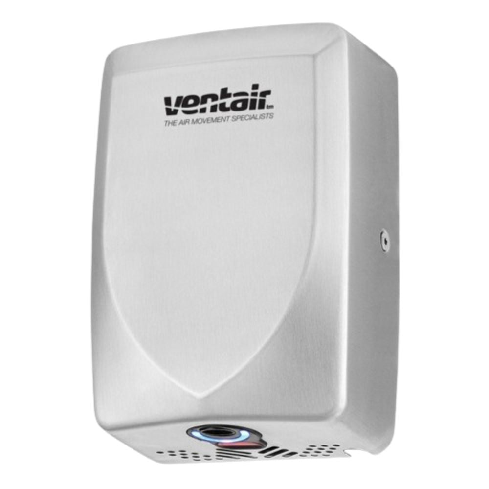 Ventair THIN DRY - Wall Mounted 1KW Hand Dryer-Ventair-Ozlighting.com.au
