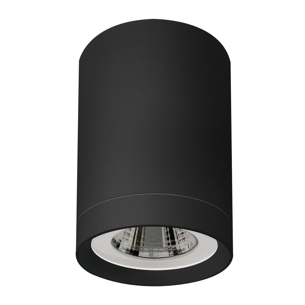 Vibe 1212 LED Downlight - 18W, Surface Mounted, Black-Vibe Lighting-Ozlighting.com.au