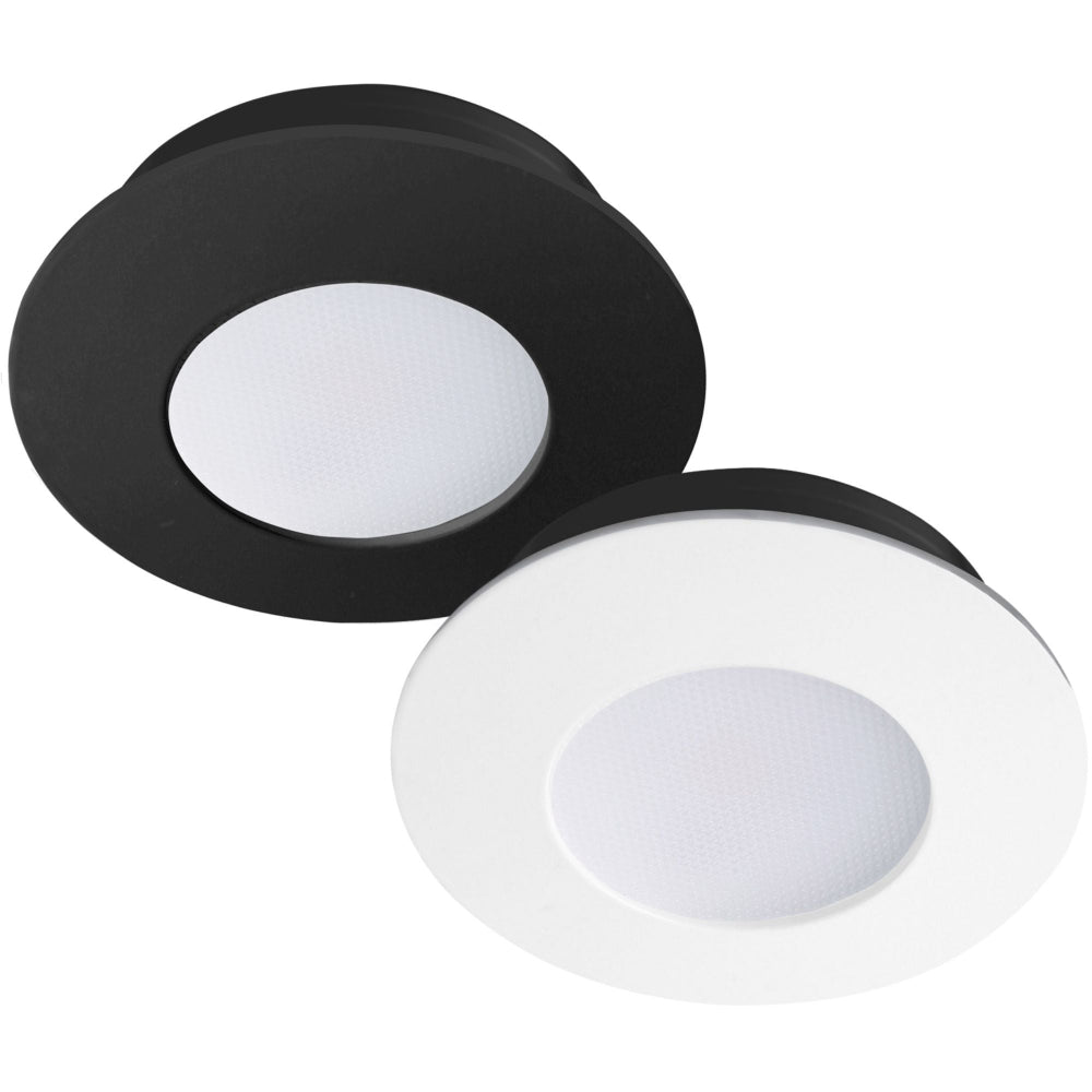 Vibe 201 Series Cabinet Downlight Recessed 2.5W-Vibe Lighting-Ozlighting.com.au
