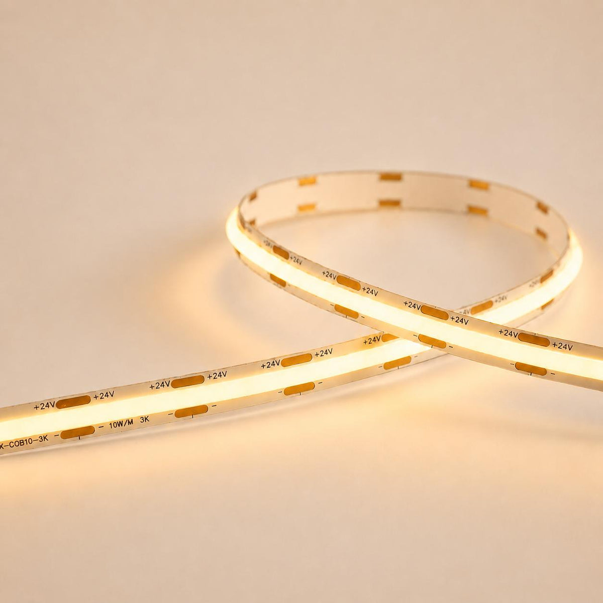 Vibe COB LED Strip - 10W/m, 24V, 3000K / 4000K - DRIVER REQUIRED-Vibe Lighting-Ozlighting.com.au