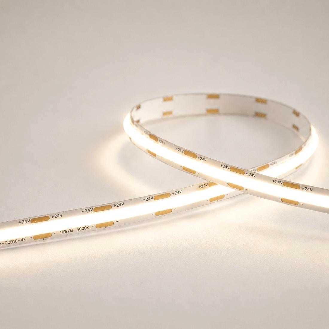 Vibe COB LED Strip - 10W/m, 24V, 4000K-Vibe Lighting-Ozlighting.com.au