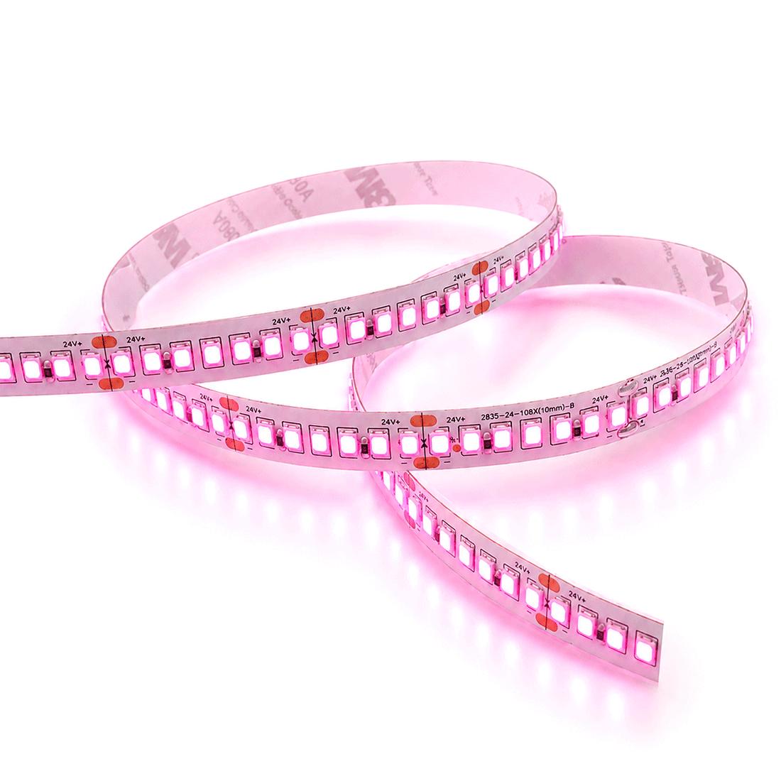 Vibe LED Strip - 14.4W/m, 24V, Pink - DRIVER REQUIRED-Vibe Lighting-Ozlighting.com.au