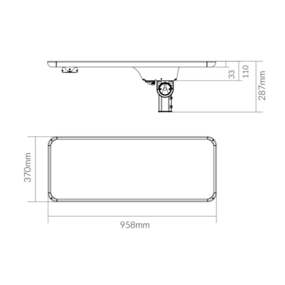 Vibe NEW MOON Street Light Solar Motion Sensor-Vibe Lighting-Ozlighting.com.au