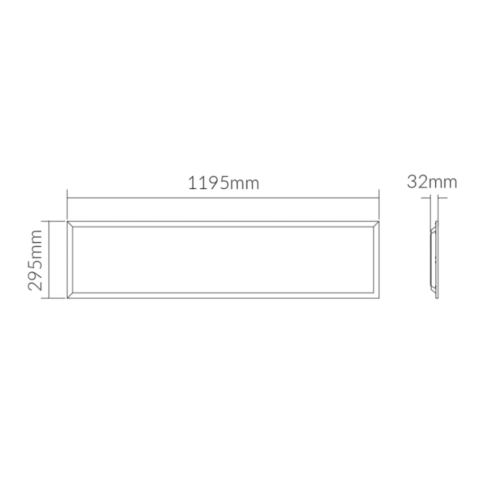 Vibe SKY Panel Light Tri-Colour-Vibe Lighting-Ozlighting.com.au