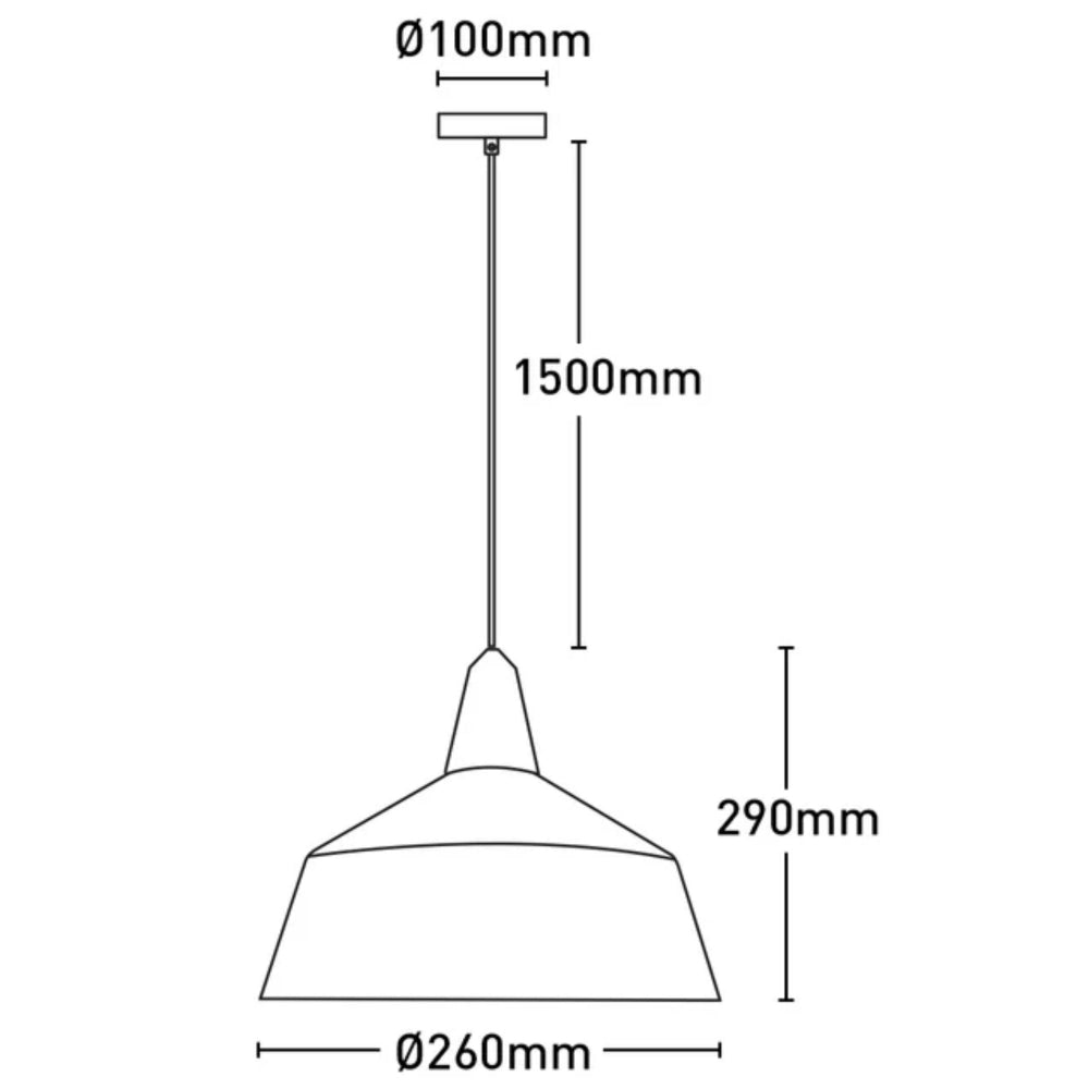Vibe VBP-PD-2629 1-Light Pendant-Vibe Lighting-Ozlighting.com.au