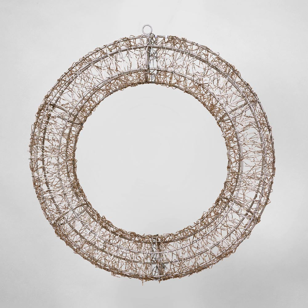 Vixen & Velvet STELLAR Light-Up Wreath - 70cm-VIXEN & VELVET-Ozlighting.com.au