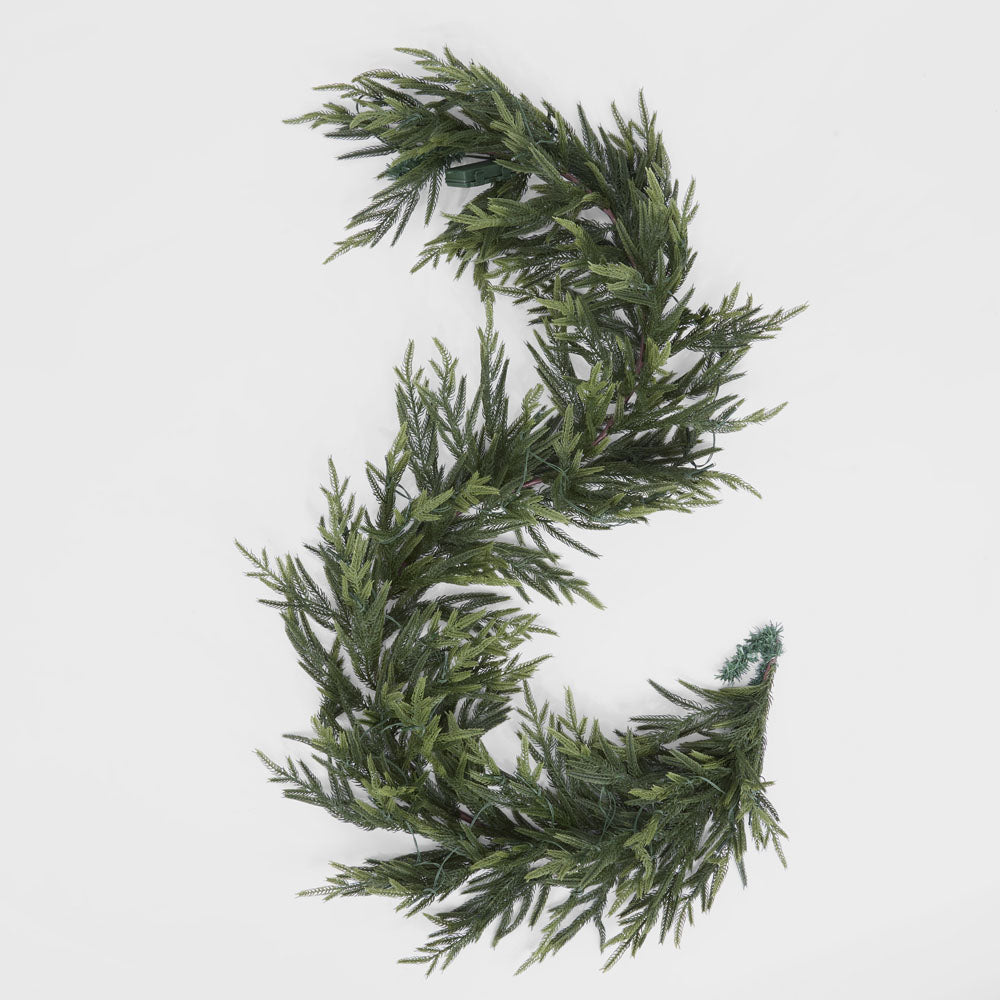 Vixen & Velvet Touch Light-Up Garland - 180cm, Soft-VIXEN & VELVET-Ozlighting.com.au