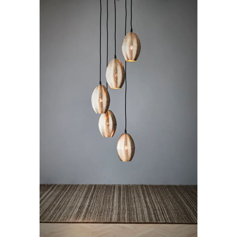 Zaffero CONSTELLATION - 5 Light Metal Cluster Pendant-Zaffero-Ozlighting.com.au