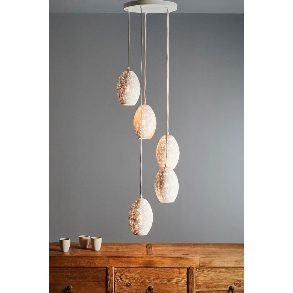 Zaffero CONSTELLATION Pendant - 5 Light Metal Cluster-Zaffero-Ozlighting.com.au