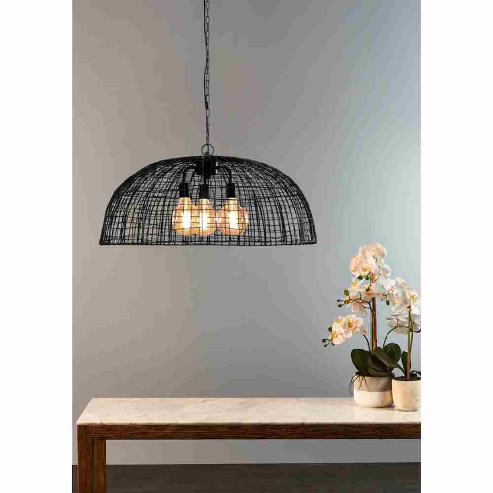 Zaffero CRAY Pendant - Open Wire Weave Domed-Zaffero-Ozlighting.com.au