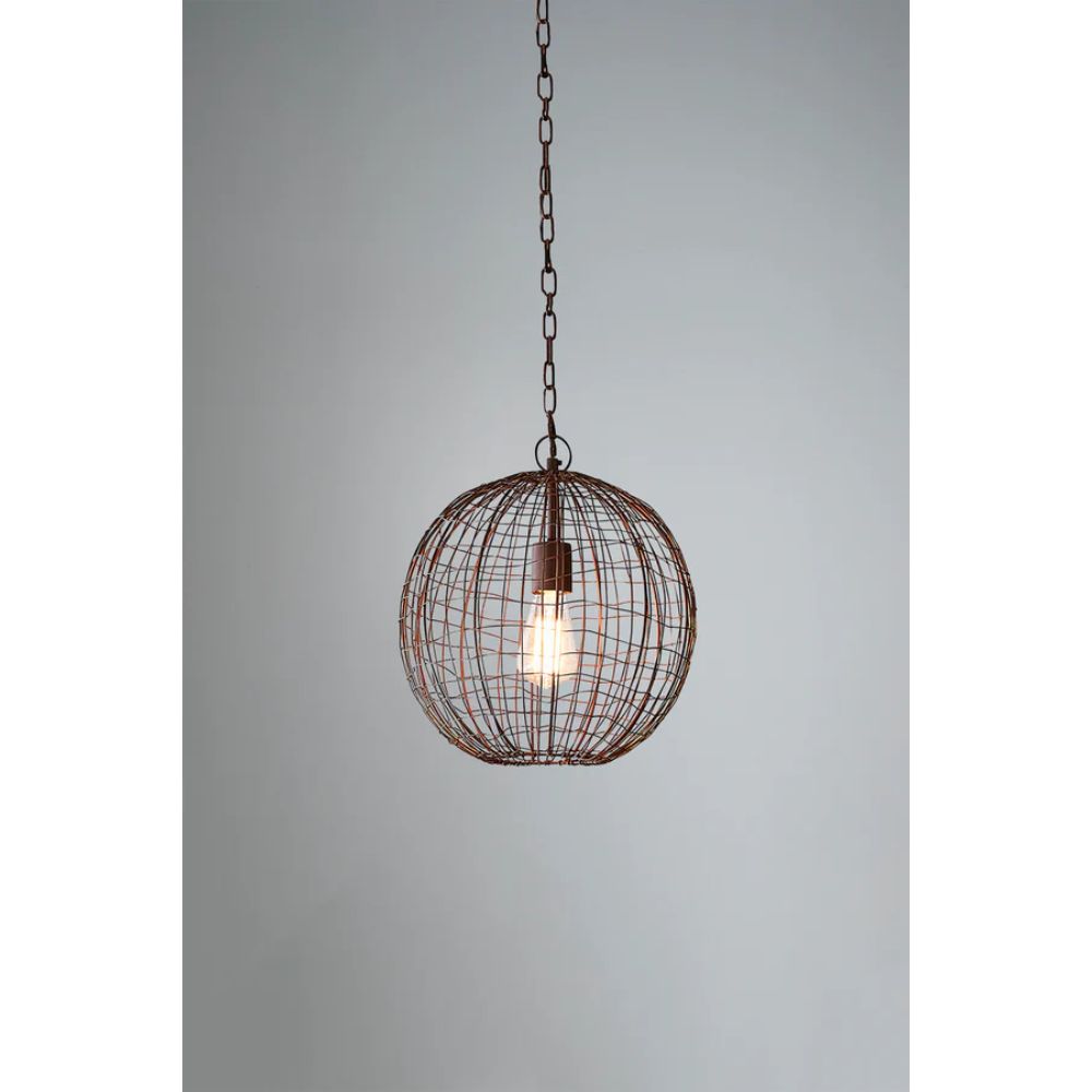 Zaffero CRAY Pendant - Wire Weave Ball-Zaffero-Ozlighting.com.au