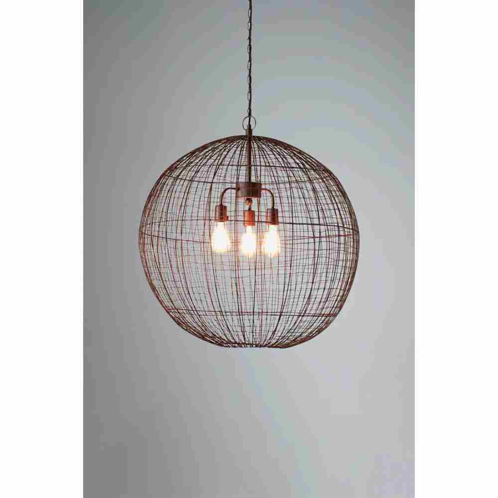 Zaffero CRAY Pendant - Wire Weave Ball-Zaffero-Ozlighting.com.au