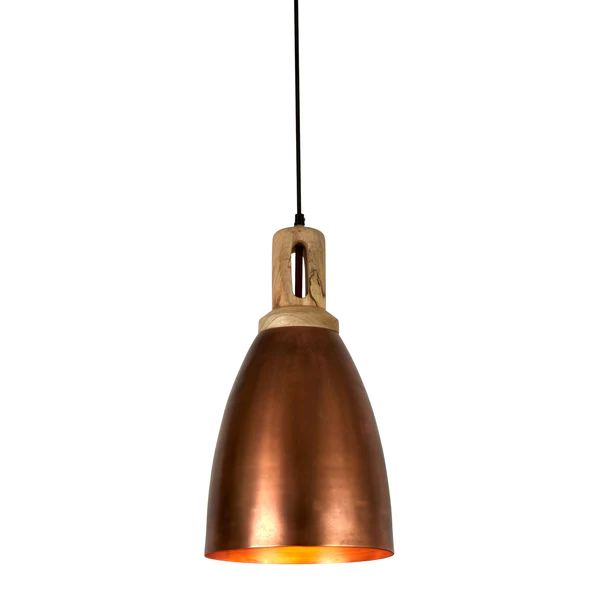 Zaffero LEWIS Pendant - 1 Light Metal Dome-Zaffero-Ozlighting.com.au