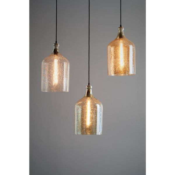 Zaffero LUSTRE FLAGON Pendant - Stone-Effect Glass-Zaffero-Ozlighting.com.au