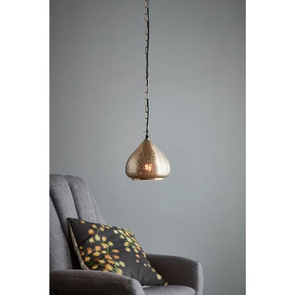 Zaffero NEPTUNE Pendant - Perforated Raindrop Metal-Zaffero-Ozlighting.com.au