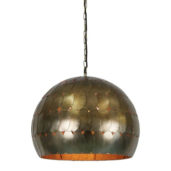 Zaffero PANGOLIN Pendant - Metal Dome-Zaffero-Ozlighting.com.au