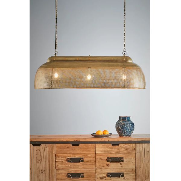 Zaffero RIVA - 3/4 Light Perforated Metal Ceiling Pendant-Zaffero-Ozlighting.com.au