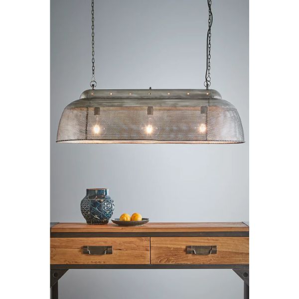 Zaffero RIVA - 3/4 Light Perforated Metal Ceiling Pendant-Zaffero-Ozlighting.com.au