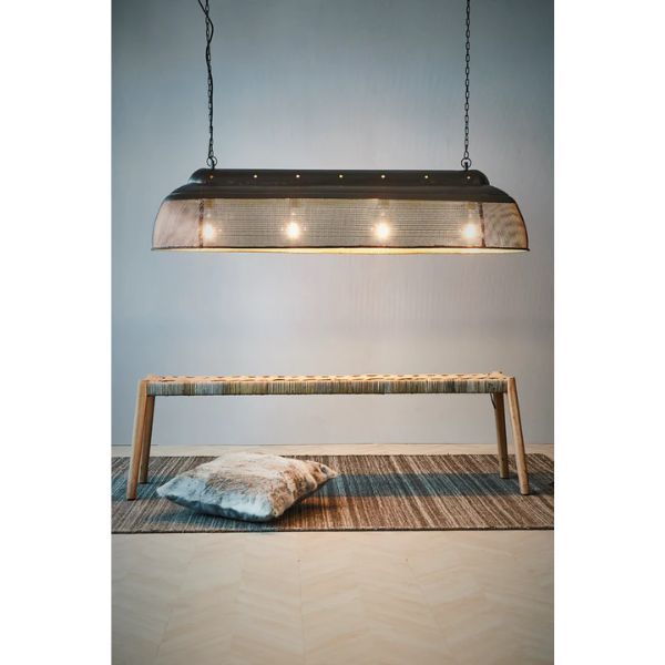 Zaffero RIVA - 3/4 Light Perforated Metal Ceiling Pendant-Zaffero-Ozlighting.com.au