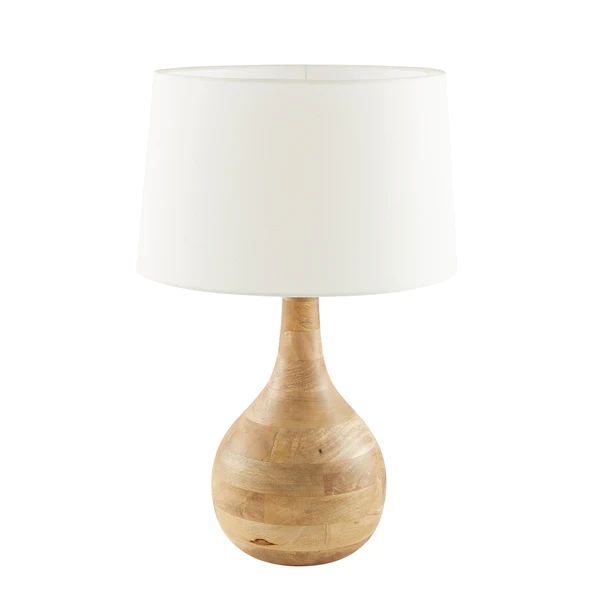 Zaffero SAROD Table Lamp - Turned Wood-Zaffero-Ozlighting.com.au