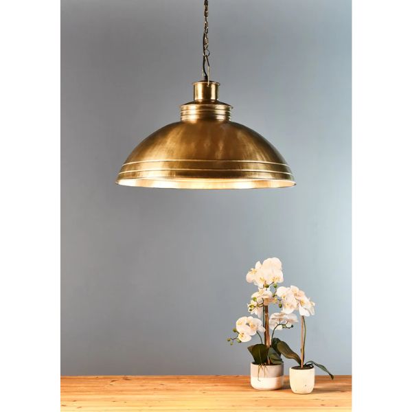 Zaffero SHELDON Pendant - 1 Light Dome-Zaffero-Ozlighting.com.au