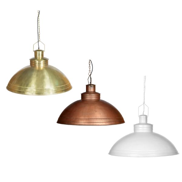 Zaffero SHELDON Pendant - 1 Light Dome-Zaffero-Ozlighting.com.au